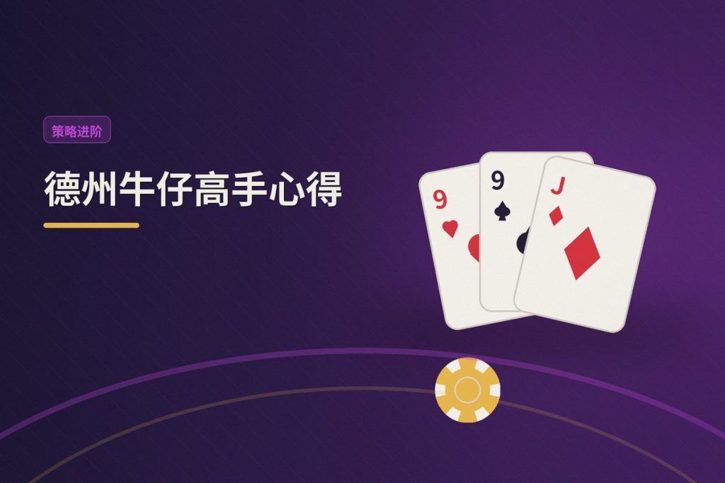德州牛仔高手心得：从入门到稳健的五个实用技巧
