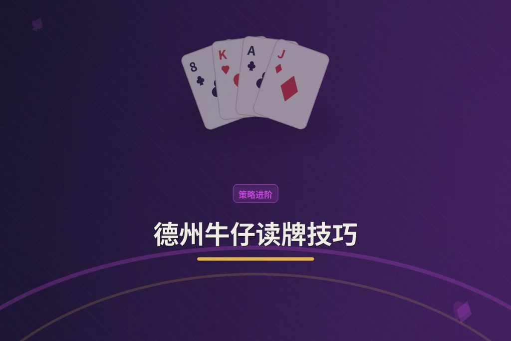 德州牛仔读牌技巧：三个实战方法帮你更稳判断对手手牌